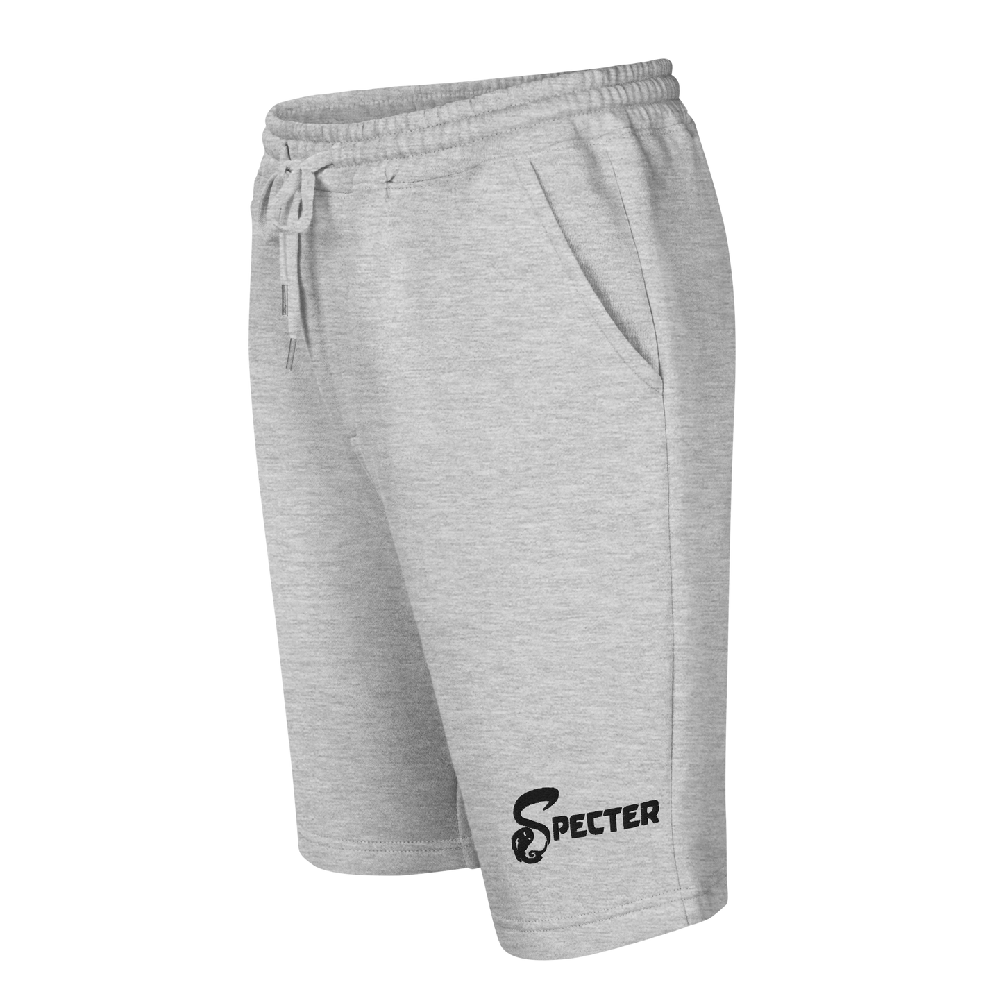 Specter Classic Logo Fleece Shorts Gray