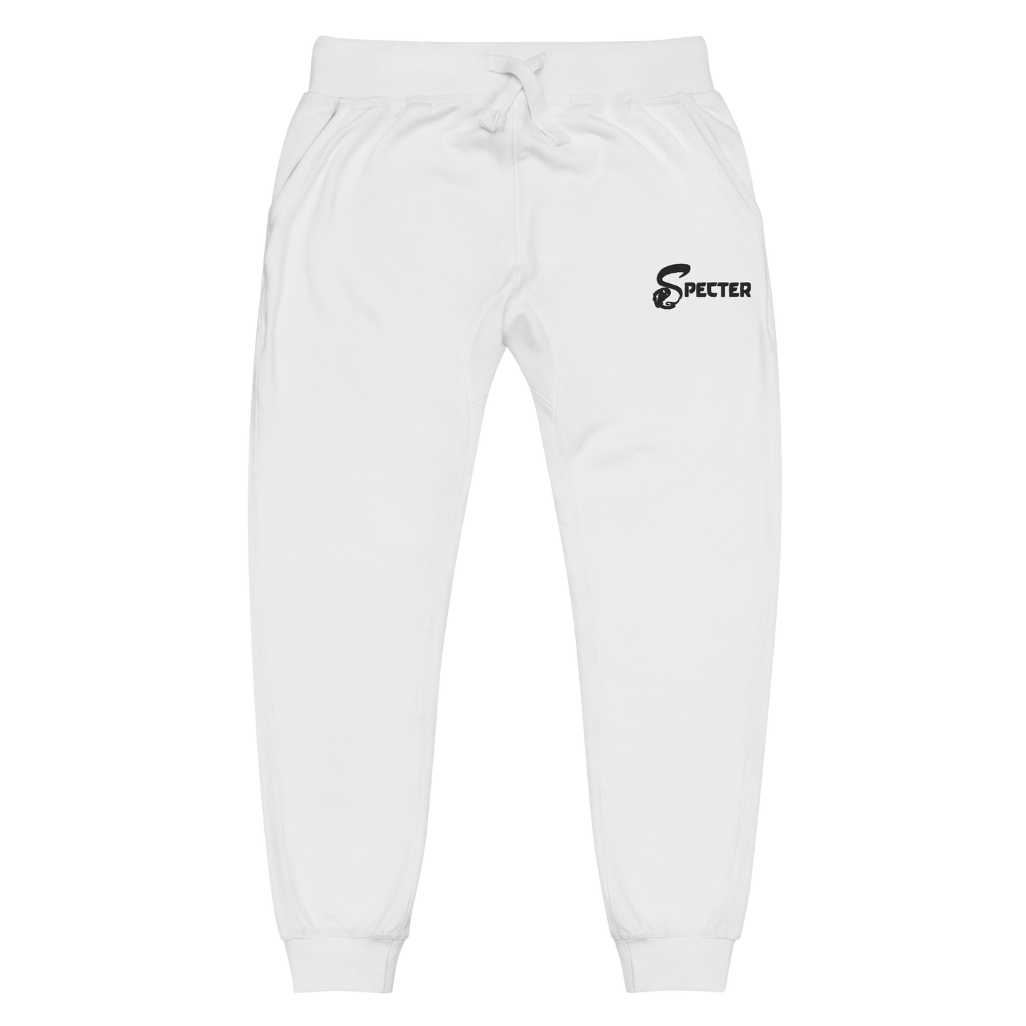 Specter Classic Logo Fleece Sweatpants Wht