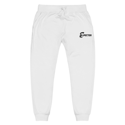 Specter Classic Logo Fleece Sweatpants Wht